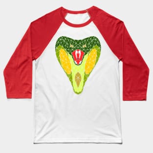 Geometric cobra Baseball T-Shirt